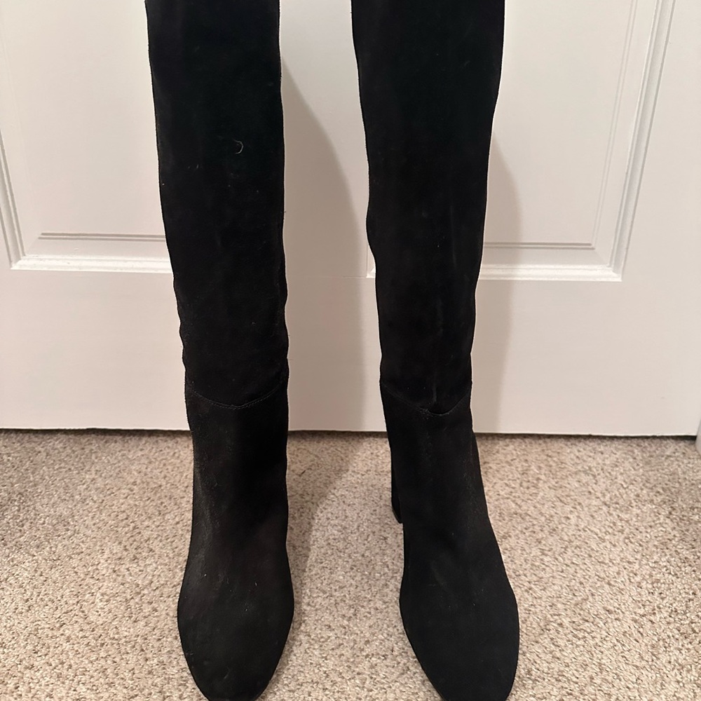 Chinese Laundry Black Over the Knee Boots